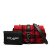 Saint Laurent Baby Chevron Tartan Wool Monogram Classic Chain Bag Secondhand