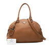 Prada Vitello Daino Dome Convertible Bowling Bag Secondhand