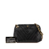 Chanel CC Chevron Lambskin Frame Chain Shoulder Bag Secondhand