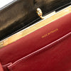 Chanel CC Chevron Lambskin Frame Chain Shoulder Bag Secondhand