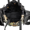 Prada Tessuto Python Print Bow Satchel Secondhand