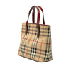 Burberry Haymarket Check Coated Canvas Handbag Secondhand