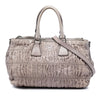 Prada Nappa Gaufre Double Zip Satchel Secondhand