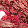 Hermès La Legende Du Poisson Corail Pleated Silk Scarf Secondhand