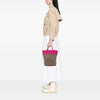 Bottega Veneta Intrecciato Trimmed Bicolor Nappa Tote Secondhand