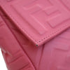 Fendi Large Zucca Embossed Leather Baguette Satchel Secondhand
