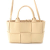 Bottega Veneta Small Lambskin Maxi Intreccio Arco Tote Secondhand