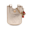 Versace Metallic Leather La Medusa Chain Lipstick Holder Secondhand