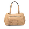 LOEWE Nubuck Anagram Madrid Fringe Shoulder Bag Secondhand