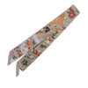 Secondhand Hermès Figures Libres Studded Silk Twilly Scarf