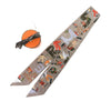 Secondhand Hermès Figures Libres Studded Silk Twilly Scarf