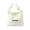 Secondhand Chanel Small Quilted Shiny Calfskin 22 Handbag