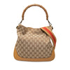 Gucci GG Canvas Bamboo Web Satchel Secondhand