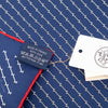 Hermès Geometric Pocket Square Silk Handkerchief Secondhand