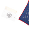 Hermès Geometric Pocket Square Silk Handkerchief Secondhand