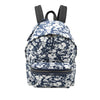 Saint Laurent Canvas Hibiscus Flower City Backpack Secondhand