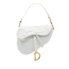 Secondhand Dior Canvas Embroidered Camouflage Saddle Bag