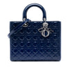 Dior Large Patent Cannage Lady Dior Secondhand