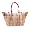 Burberry Medium Haymarket Check Coated Canvas Salisbury Tote Secondhand