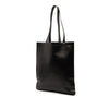 Fendi Embossed Leather Logo Shopper Tote Secondhand