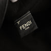 Fendi Embossed Leather Logo Shopper Tote Secondhand
