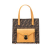 Fendi Zucca Canvas Front Pocket Tote Secondhand
