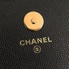 Chanel CC Quilted Caviar Pocket Twins Clutch with Chain Secondhand