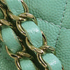 Chanel Small CC Caviar Top Handle Vanity Case with Chain Secondhand
