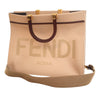 Fendi Medium Canvas Sunshine Shopper Tote Secondhand