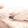 Bottega Veneta Leather Intrecciato Chain Flap Crossbody Secondhand