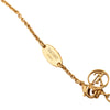 Louis Vuitton Gold Plated Essential V Necklace Secondhand