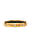 Hermès Narrow Wild Flower Enamel Bangle 65 Secondhand