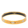 Hermès Narrow Wild Flower Enamel Bangle 65 Secondhand