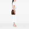 Celine Macadam Coated Canvas Drawstring Bucket Bag Secondhand