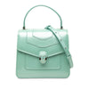 Bvlgari Small Patent Serpenti Forever Top Handle Satchel Secondhand