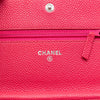 Secondhand Chanel Caviar Bicolor CC Wallet On Chain