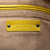 Secondhand Bottega Veneta Leather Intrecciato-Trim Palio Fold Over Tote