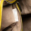 Secondhand Bottega Veneta Leather Intrecciato-Trim Palio Fold Over Tote