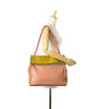 Secondhand Bottega Veneta Leather Intrecciato-Trim Palio Fold Over Tote