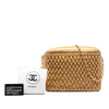 Chanel Metallic Woven Lambskin Chain Camera Bag Secondhand