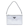 Prada Mini Metallic Spazzolato Tria Shoulder Bag Secondhand
