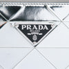 Prada Mini Metallic Spazzolato Tria Shoulder Bag Secondhand