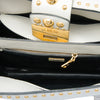Prada Studded Saffiano Turnlock Handbag Secondhand