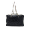 Chanel Paris Venice Quilted Lambskin Lido Shoulder Bag Secondhand