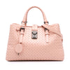 Bottega Veneta Small Nappa Intrecciato Roma Satchel Secondhand