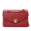 Chanel Small Chevron Lambskin Coco Envelope Flap Secondhand
