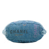 Chanel Small Quilted Denim Mood Bucket with Chain Secondhand