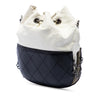Chanel Small Bicolor Quilted Calfskin Gabrielle Bucket Bag Secondhand