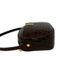 Ferragamo Croc Embossed Leather Vara Crossbody Secondhand