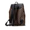 Secondhand Louis Vuitton Monogram Macassar Palk Backpack